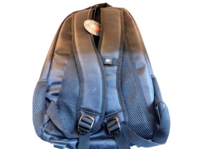 The back of the backpack showing the shoulder straps