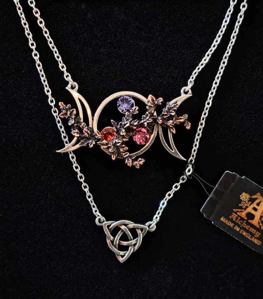 Wiccan Goddess of Love necklace